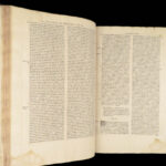 1543 Homilies of Saint John Chrysostom Bible Commentary Epistles of Paul FOLIO