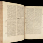 1543 Homilies of Saint John Chrysostom Bible Commentary Epistles of Paul FOLIO