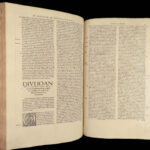 1543 Homilies of Saint John Chrysostom Bible Commentary Epistles of Paul FOLIO