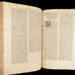 1543 Homilies of Saint John Chrysostom Bible Commentary Epistles of Paul FOLIO
