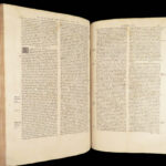 1543 Homilies of Saint John Chrysostom Bible Commentary Epistles of Paul FOLIO