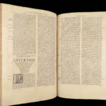 1543 Homilies of Saint John Chrysostom Bible Commentary Epistles of Paul FOLIO