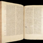 1543 Homilies of Saint John Chrysostom Bible Commentary Epistles of Paul FOLIO