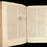 1543 Homilies of Saint John Chrysostom Bible Commentary Epistles of Paul FOLIO