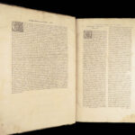 1543 Homilies of Saint John Chrysostom Bible Commentary Epistles of Paul FOLIO