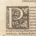 1543 Homilies of Saint John Chrysostom Bible Commentary Epistles of Paul FOLIO