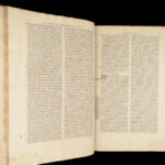1543 Homilies of Saint John Chrysostom Bible Commentary Epistles of Paul FOLIO