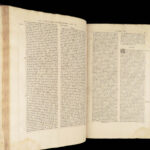 1543 Homilies of Saint John Chrysostom Bible Commentary Epistles of Paul FOLIO