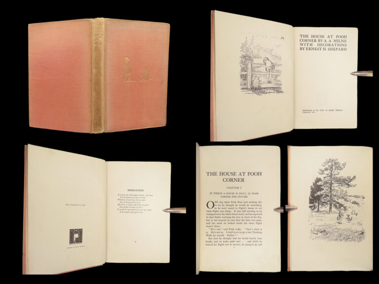 Image of 1928 House at Pooh Corner by A.A. Milne | 1st printing  Winnie the Pooh | Shepard