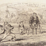 1827 George CRUIKSHANK 1ed Illustrations of Time Cartoon Sketch ART Humor RARE