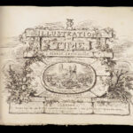 1827 George CRUIKSHANK 1ed Illustrations of Time Cartoon Sketch ART Humor RARE