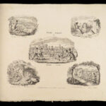 1827 George CRUIKSHANK 1ed Illustrations of Time Cartoon Sketch ART Humor RARE
