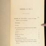 1854 EXQUISITE Works Lord Byron English Romantic Poetry 10v SET in FINE BINDING