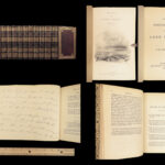 1854 EXQUISITE Works Lord Byron English Romantic Poetry 10v SET in FINE BINDING