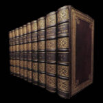 1854 EXQUISITE Works Lord Byron English Romantic Poetry 10v SET in FINE BINDING