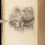 1854 EXQUISITE Works Lord Byron English Romantic Poetry 10v SET in FINE BINDING