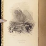 1854 EXQUISITE Works Lord Byron English Romantic Poetry 10v SET in FINE BINDING