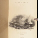 1854 EXQUISITE Works Lord Byron English Romantic Poetry 10v SET in FINE BINDING