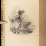 1854 EXQUISITE Works Lord Byron English Romantic Poetry 10v SET in FINE BINDING