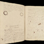 1730 Handwritten Latin Manuscript on Logic and Moral Philosophy by Will. Marzin
