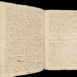 1730 Handwritten Latin Manuscript on Logic and Moral Philosophy by Will. Marzin