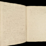 1730 Handwritten Latin Manuscript on Logic and Moral Philosophy by Will. Marzin