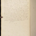 1730 Handwritten Latin Manuscript on Logic and Moral Philosophy by Will. Marzin