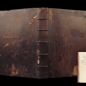 1730 Handwritten Latin Manuscript on Logic and Moral Philosophy by Will. Marzin