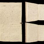 1730 Handwritten Latin Manuscript on Logic and Moral Philosophy by Will. Marzin
