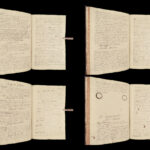 1730 Handwritten Latin Manuscript on Logic and Moral Philosophy by Will. Marzin