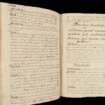1730 Handwritten Latin Manuscript on Logic and Moral Philosophy by Will. Marzin