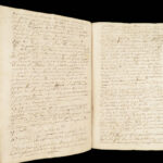 1730 Handwritten Latin Manuscript on Logic and Moral Philosophy by Will. Marzin