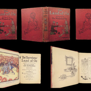 1904 Wizard of Oz 1st Marvelous Land of Oz Sequel to L. Frank Baum Illustrated