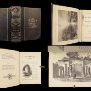 1882 Museum of Antiquity by Yaggi | Pagan Occult Rituals | Babylon Egypt Pompeii