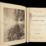 1882 Museum of Antiquity by Yaggi | Pagan Occult Rituals | Babylon Egypt Pompeii