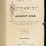 1882 Museum of Antiquity by Yaggi | Pagan Occult Rituals | Babylon Egypt Pompeii