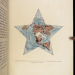 1910 Arctic Voyages 1st ed North Pole by Robert Peary | w/ MAP & Teddy Roosevelt
