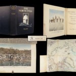 1910 Arctic Voyages 1st ed North Pole by Robert Peary | w/ MAP & Teddy Roosevelt