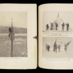 1910 Arctic Voyages 1st ed North Pole by Robert Peary | w/ MAP & Teddy Roosevelt