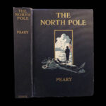 1910 Arctic Voyages 1st ed North Pole by Robert Peary | w/ MAP & Teddy Roosevelt