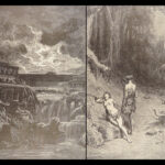 1890 John Milton Paradise Lost Gustave Dore Gallery Illustrated FOLIO Literature