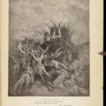 1890 John Milton Paradise Lost Gustave Dore Gallery Illustrated FOLIO Literature