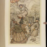 1910 Peter Pan in Kensington Gardens JM Barrie Arthur Rackham COLOR Illustrated