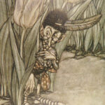 1910 Peter Pan in Kensington Gardens JM Barrie Arthur Rackham COLOR Illustrated