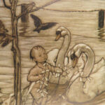 1910 Peter Pan in Kensington Gardens JM Barrie Arthur Rackham COLOR Illustrated
