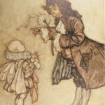 1910 Peter Pan in Kensington Gardens JM Barrie Arthur Rackham COLOR Illustrated