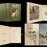1910 Peter Pan in Kensington Gardens JM Barrie Arthur Rackham COLOR Illustrated