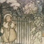 1910 Peter Pan in Kensington Gardens JM Barrie Arthur Rackham COLOR Illustrated