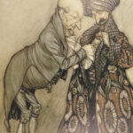 1910 Peter Pan in Kensington Gardens JM Barrie Arthur Rackham COLOR Illustrated