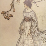 1910 Peter Pan in Kensington Gardens JM Barrie Arthur Rackham COLOR Illustrated